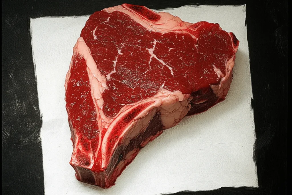 The grading and quality of a tomahawk steak