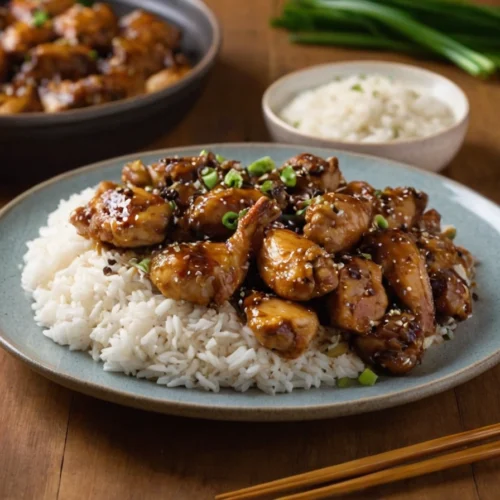 savory black pepper chicken delight