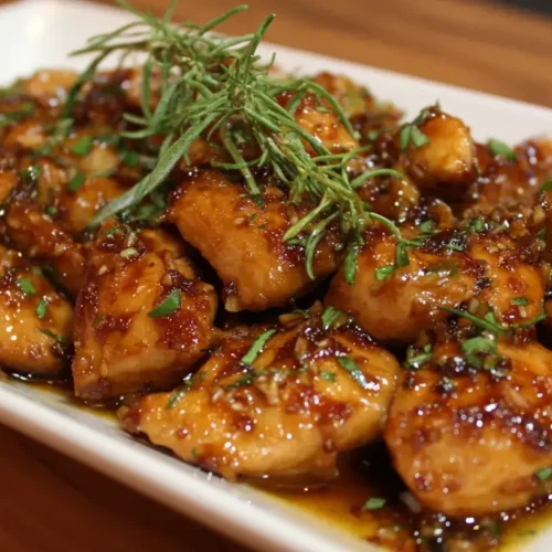Simple & Delicious Brown Sugar Garlic Chicken