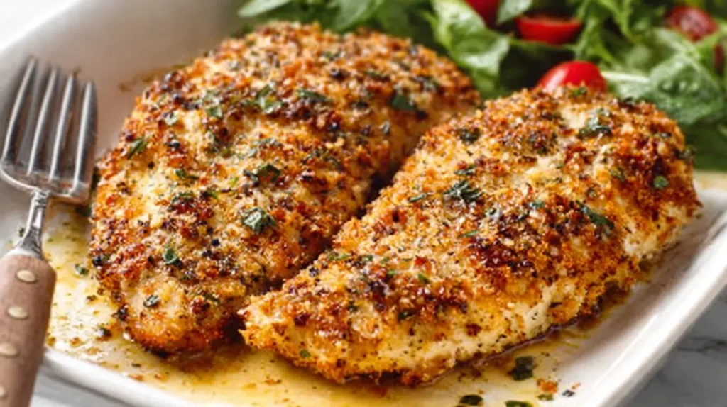 Make Parmesan Crusted Chicken